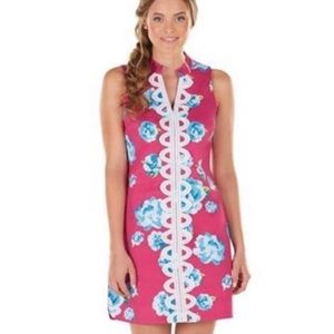 Classy Pink Floral Dress